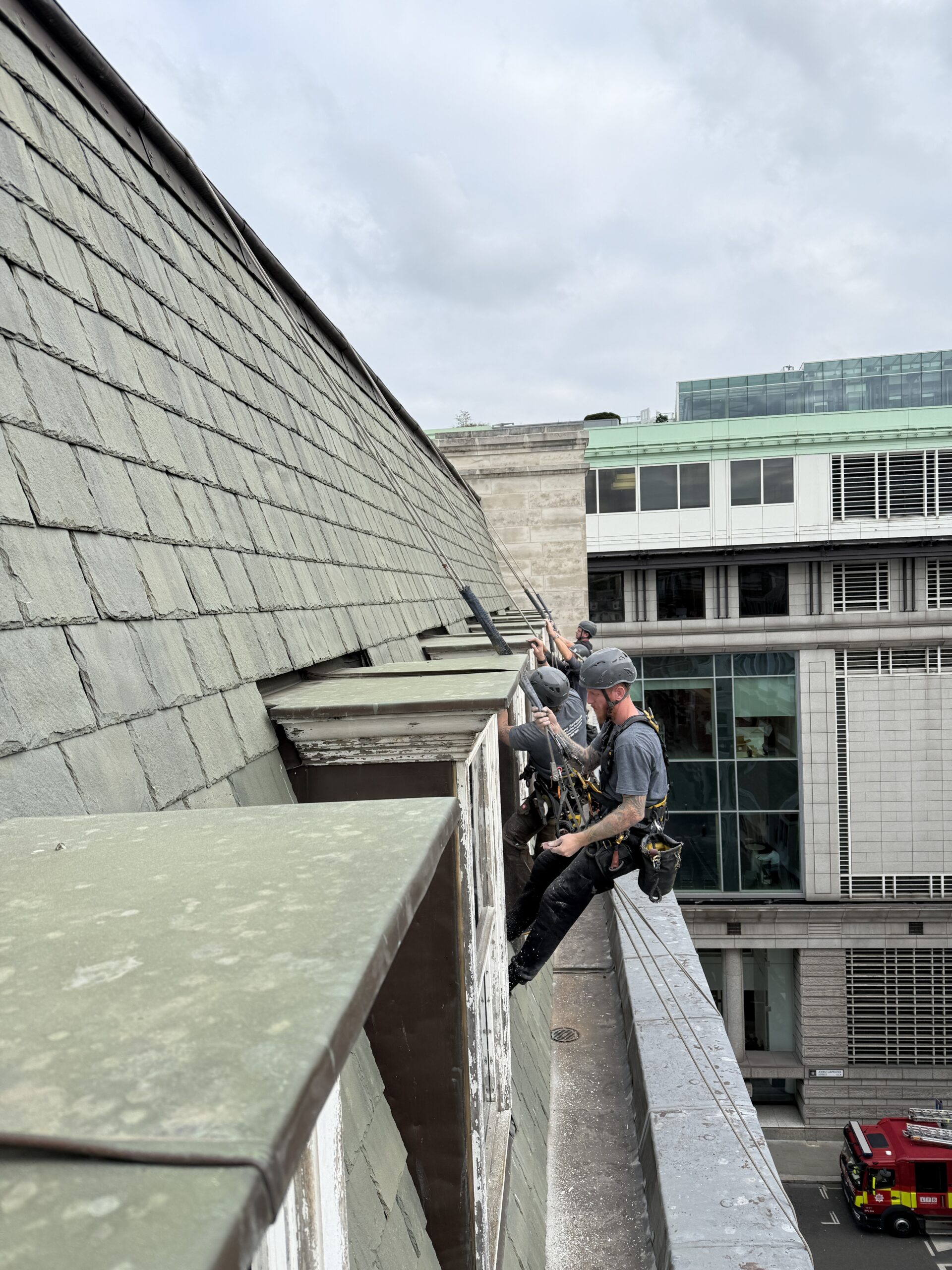 Restoring Charm at Height: Sash Window Painting in London